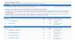 Desktop Screenshot of forum.pobot.org